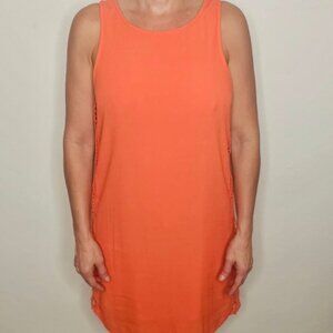 Orange Midi Dress